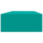 vidaXL Estantes de pared con cajón 2 uds MDF azul 60x23,5x10 cm vidaXL Estantes de pared con cajón 2 uds MDF azul 60x23,5x10 cm