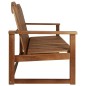 vidaXL Set de muebles de jardín 4 piezas madera maciza de acacia vidaXL Set de muebles de jardín 4 piezas madera maciza de acacia