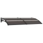 vidaXL Marquesina para puerta PC negro 200x80 cm vidaXL Marquesina para puerta PC negro 200x80 cm