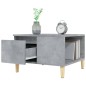 vidaXL Mesa de centro madera contrachapada gris hormigón 55x55x36,5 cm vidaXL Mesa de centro madera contrachapada gris hormigón 55x55x36,5 cm