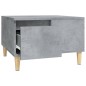 vidaXL Mesa de centro madera contrachapada gris hormigón 55x55x36,5 cm vidaXL Mesa de centro madera contrachapada gris hormigón 55x55x36,5 cm