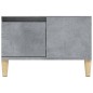 vidaXL Mesa de centro madera contrachapada gris hormigón 55x55x36,5 cm vidaXL Mesa de centro madera contrachapada gris hormigón 55x55x36,5 cm
