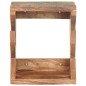 vidaXL Soporte para monopatín de pared madera reciclada 25x20x30 cm vidaXL Soporte para monopatín de pared madera reciclada 25x20x30 cm