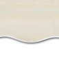 vidaXL Toldo de lona blanco crema 450x300 cm vidaXL Toldo de lona blanco crema 450x300 cm