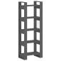 vidaXL Estantería/divisor de espacios madera maciza gris 60x35x160 cm vidaXL Estantería/divisor de espacios madera maciza gris 60x35x160 cm