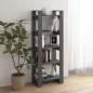 vidaXL Estantería/divisor de espacios madera maciza gris 60x35x160 cm vidaXL Estantería/divisor de espacios madera maciza gris 60x35x160 cm