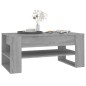 vidaXL Mesa de centro madera contrachapada gris Sonoma 102x55x45 cm vidaXL Mesa de centro madera contrachapada gris Sonoma 102x55x45 cm