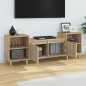 vidaXL Mueble para TV madera contrachapada roble Sonoma 160x35x55 cm vidaXL Mueble para TV madera contrachapada roble Sonoma 160x35x55 cm