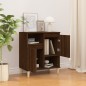 vidaXL Aparador madera contrachapada marrón roble 60x35x70 cm vidaXL Aparador madera contrachapada marrón roble 60x35x70 cm