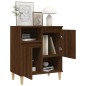 vidaXL Aparador madera contrachapada marrón roble 60x35x70 cm vidaXL Aparador madera contrachapada marrón roble 60x35x70 cm