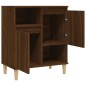 vidaXL Aparador madera contrachapada marrón roble 60x35x70 cm vidaXL Aparador madera contrachapada marrón roble 60x35x70 cm