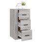 vidaXL Aparador de madera contrachapada gris Sonoma 40x33x70 cm vidaXL Aparador de madera contrachapada gris Sonoma 40x33x70 cm