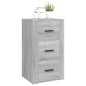 vidaXL Aparador de madera contrachapada gris Sonoma 40x33x70 cm vidaXL Aparador de madera contrachapada gris Sonoma 40x33x70 cm