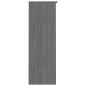 vidaXL Aparador superior HAMAR pino macizo gris oscuro 85x35x100 cm vidaXL Aparador superior HAMAR pino macizo gris oscuro 85x35x100 cm