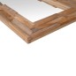 vidaXL Espejo decorativo de teca 90x60 cm rectangular vidaXL Espejo decorativo de teca 90x60 cm rectangular