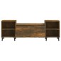 vidaXL Mueble para TV madera contrachapada roble ahumado 160x35x55 cm vidaXL Mueble para TV madera contrachapada roble ahumado 160x35x55 cm