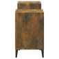 vidaXL Mueble para TV madera contrachapada roble ahumado 160x35x55 cm vidaXL Mueble para TV madera contrachapada roble ahumado 160x35x55 cm