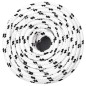 vidaXL Cuerda para barco trenzada poliéster blanco 8 mmx100 m vidaXL Cuerda para barco trenzada poliéster blanco 8 mmx100 m
