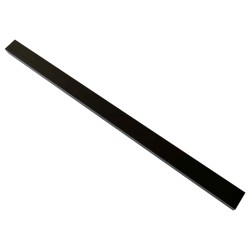vidaXL Viguetas de porche 6 unidades WPC negro 170x8,5x4,5 cm
