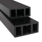 vidaXL Viguetas de porche 6 unidades WPC negro 170x8,5x4,5 cm vidaXL Viguetas de porche 6 unidades WPC negro 170x8,5x4,5 cm