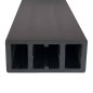 vidaXL Viguetas de porche 6 unidades WPC negro 170x8,5x4,5 cm vidaXL Viguetas de porche 6 unidades WPC negro 170x8,5x4,5 cm
