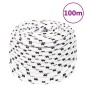 vidaXL Cuerda para barco trenzada poliéster blanco 8 mmx100 m vidaXL Cuerda para barco trenzada poliéster blanco 8 mmx100 m