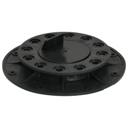 vidaXL Patas ajustables para terraza 10 unidades 20-30 mm