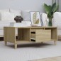 vidaXL Mesa de centro madera contrachapada roble Sonoma 90x50x36,5 cm vidaXL Mesa de centro madera contrachapada roble Sonoma 90x50x36,5 cm