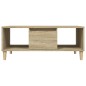 vidaXL Mesa de centro madera contrachapada roble Sonoma 90x50x36,5 cm vidaXL Mesa de centro madera contrachapada roble Sonoma 90x50x36,5 cm