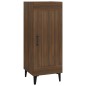 vidaXL Aparador madera de ingeniería marrón roble 34,5x34x90 cm vidaXL Aparador madera de ingeniería marrón roble 34,5x34x90 cm