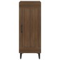 vidaXL Aparador madera de ingeniería marrón roble 34,5x34x90 cm vidaXL Aparador madera de ingeniería marrón roble 34,5x34x90 cm