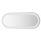 vidaXL Espejo de baño LED ovalado 60x25 cm vidaXL Espejo de baño LED ovalado 60x25 cm
