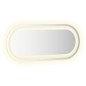 vidaXL Espejo de baño LED ovalado 60x25 cm vidaXL Espejo de baño LED ovalado 60x25 cm