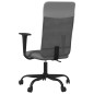 vidaXL Silla de oficina tela de malla y cuero sintético gris vidaXL Silla de oficina tela de malla y cuero sintético gris