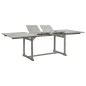 vidaXL Mesa de comedor jardín madera maciza acacia (160-240)x100x75 cm vidaXL Mesa de comedor jardín madera maciza acacia (160-240)x100x75 cm