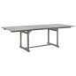 vidaXL Mesa de comedor jardín madera maciza acacia (160-240)x100x75 cm vidaXL Mesa de comedor jardín madera maciza acacia (160-240)x100x75 cm