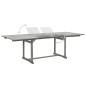 vidaXL Mesa de comedor jardín madera maciza acacia (160-240)x100x75 cm vidaXL Mesa de comedor jardín madera maciza acacia (160-240)x100x75 cm