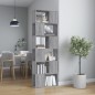 vidaXL Estantería/divisor de espacios gris Sonoma 60x24x186 cm vidaXL Estantería/divisor de espacios gris Sonoma 60x24x186 cm