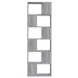 vidaXL Estantería/divisor de espacios gris Sonoma 60x24x186 cm vidaXL Estantería/divisor de espacios gris Sonoma 60x24x186 cm