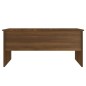vidaXL Mesa de centro contrachapada roble marrón 102x50,5x46,5 cm vidaXL Mesa de centro contrachapada roble marrón 102x50,5x46,5 cm
