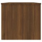 vidaXL Mesa de centro contrachapada roble marrón 102x50,5x46,5 cm vidaXL Mesa de centro contrachapada roble marrón 102x50,5x46,5 cm