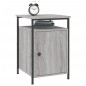 vidaXL Mesitas de noche 2 uds madera contrachapada gris 40x42x60 cm vidaXL Mesitas de noche 2 uds madera contrachapada gris 40x42x60 cm