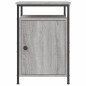 vidaXL Mesitas de noche 2 uds madera contrachapada gris 40x42x60 cm vidaXL Mesitas de noche 2 uds madera contrachapada gris 40x42x60 cm