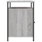 vidaXL Mesitas de noche 2 uds madera contrachapada gris 40x42x60 cm vidaXL Mesitas de noche 2 uds madera contrachapada gris 40x42x60 cm