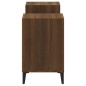 vidaXL Mueble para TV madera contrachapada marrón roble 160x35x55 cm