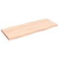 vidaXL Tablero de mesa madera maciza borde natural 100x40x(2-4) cm vidaXL Tablero de mesa madera maciza borde natural 100x40x(2-4) cm