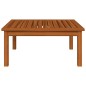 vidaXL Mesita de jardín de madera maciza de acacia 63x63x30 cm vidaXL Mesita de jardín de madera maciza de acacia 63x63x30 cm
