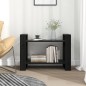 vidaXL Estantería/divisor de espacios madera pino negro 80x35x56,5 cm vidaXL Estantería/divisor de espacios madera pino negro 80x35x56,5 cm