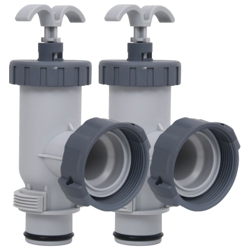 vidaXL Válvulas de émbolo para piscina 2 unidades vidaXL Válvulas de émbolo para piscina 2 unidades
