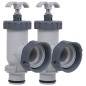 vidaXL Válvulas de émbolo para piscina 2 unidades vidaXL Válvulas de émbolo para piscina 2 unidades